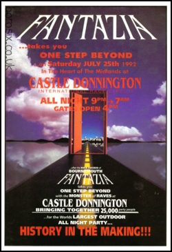 Fantazia ‘One Step Beyond’ — Castle Donington — 25.7.92