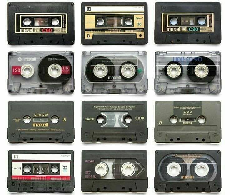 Maxwell cassette tapes preserved by Rave Archive UK