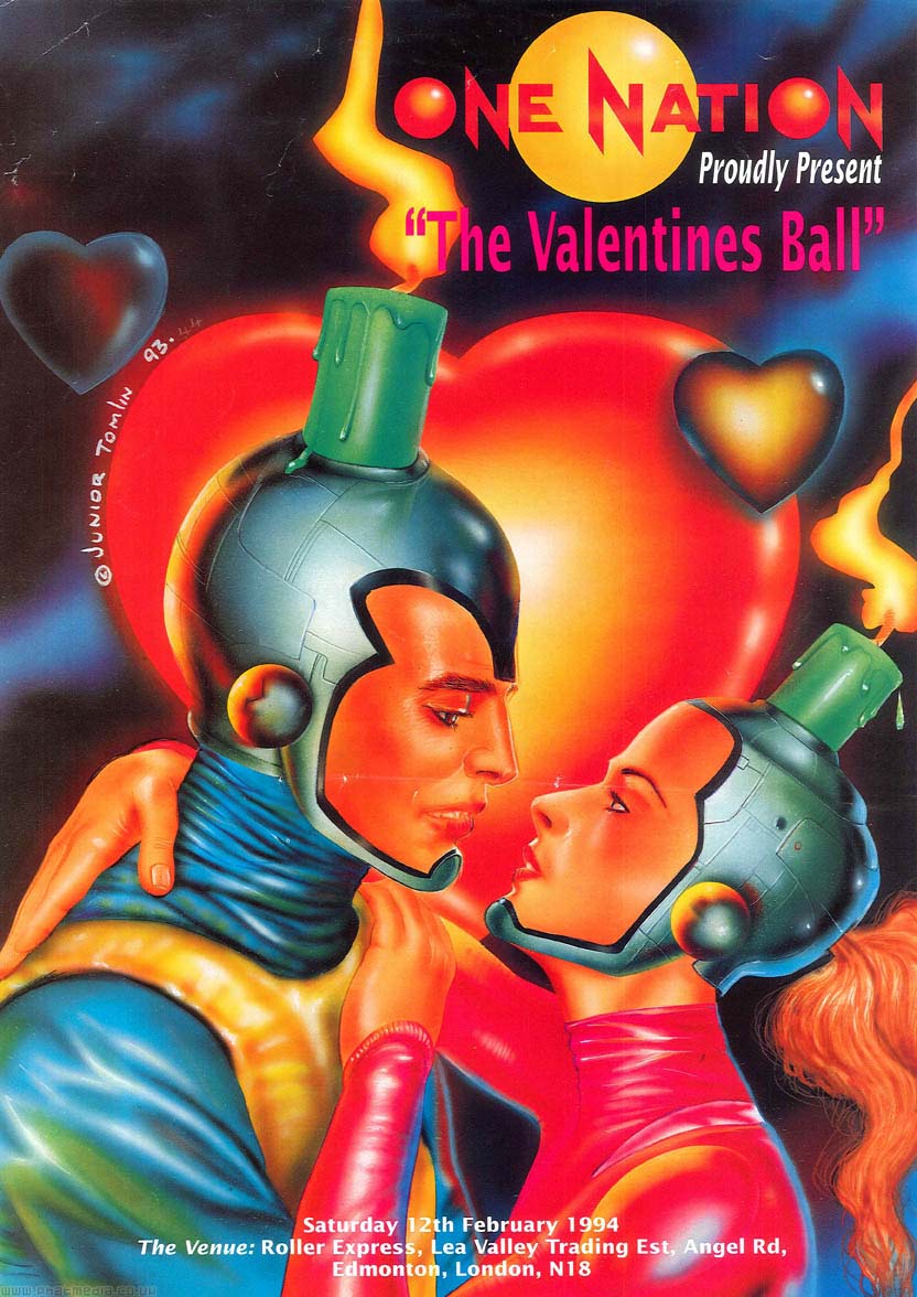 One Nation ‘The Valentines Ball’ — Roller Express — 12.2.94